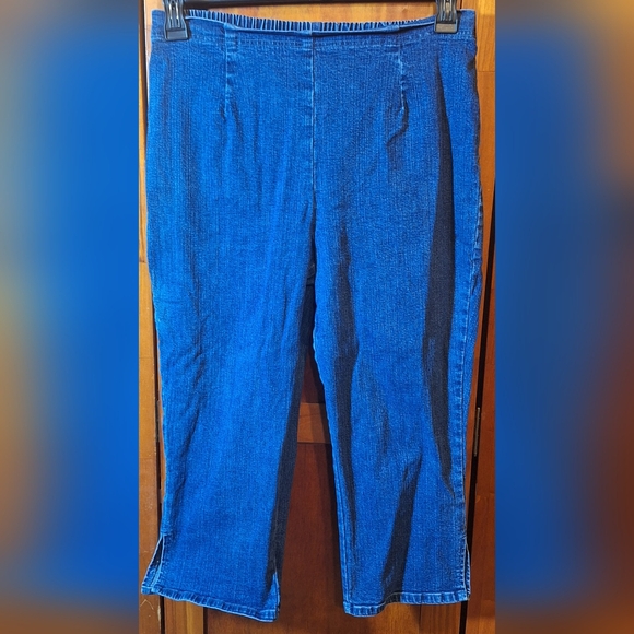 FADED GLORY STRETCH capris Size L (30×20) - Picture 1 of 6